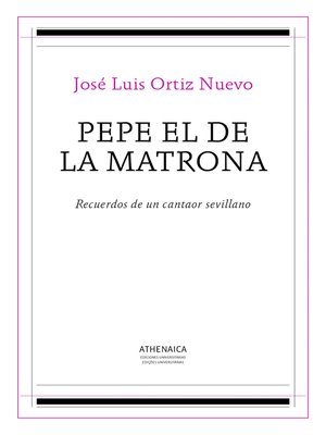 cover image of Pepe el de la Matrona